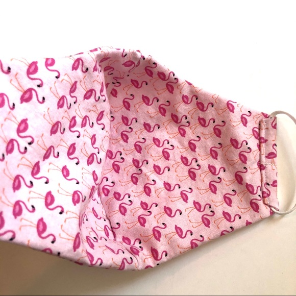 25% OFF 2/More Pink Flamingo Face Mask OSFM Cotton - Picture 6 of 8